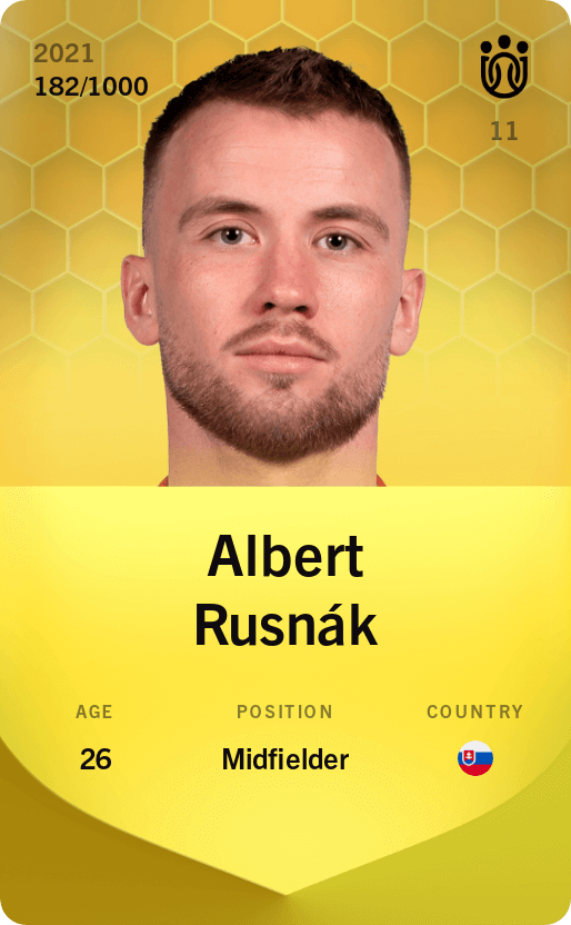 Albert Rusnák 2021-22 • Limited 182/1000