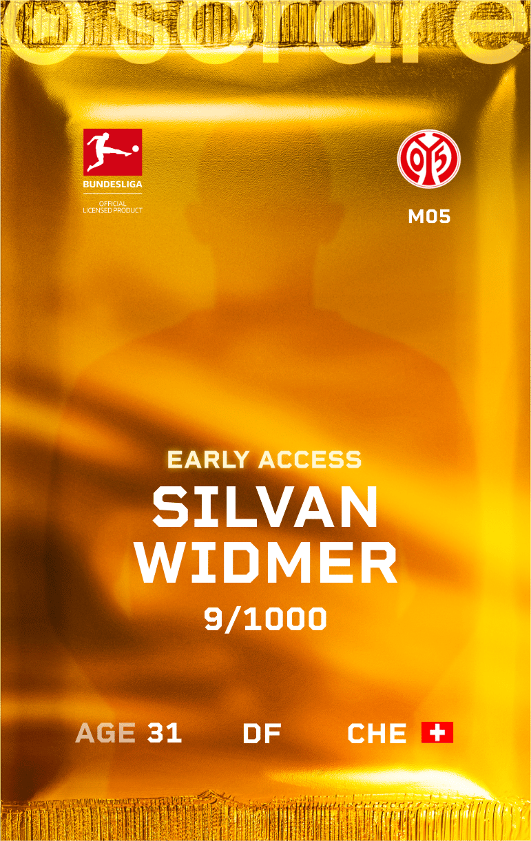 Silvan Widmer 2024-25 • Limited 9/1000