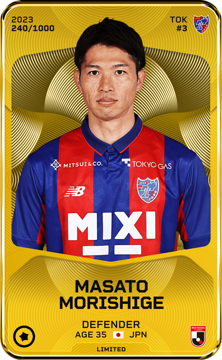 Masato Morishige 2023-24 • Limited 240/1000