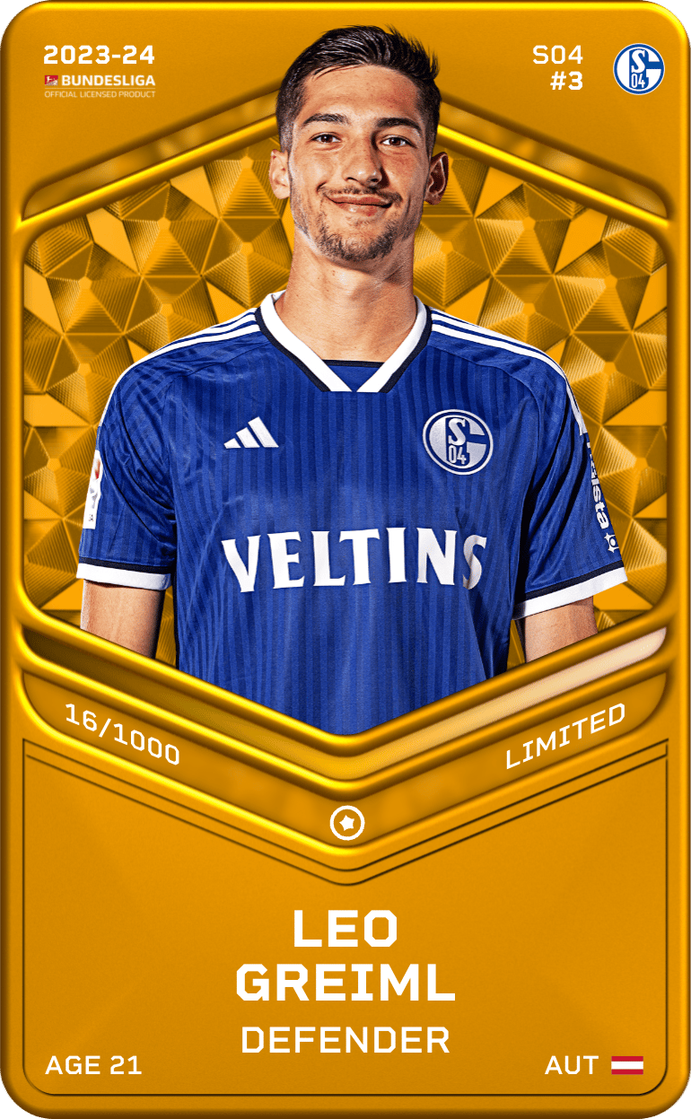 Leo Greiml 2023-24 • Limited 16/1000