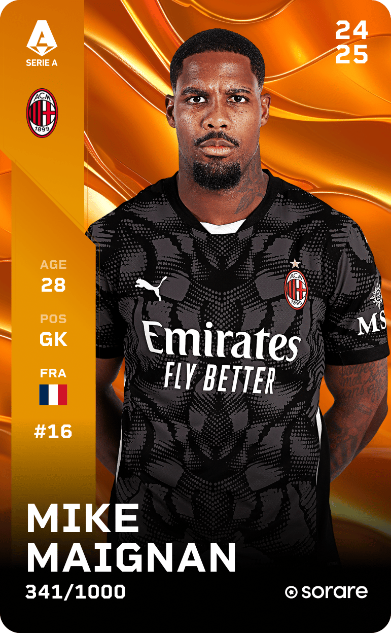 Mike Maignan 2024-25 • Limited 341/1000