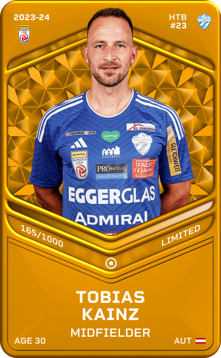 Tobias Kainz 2023-24 • Limited 165/1000