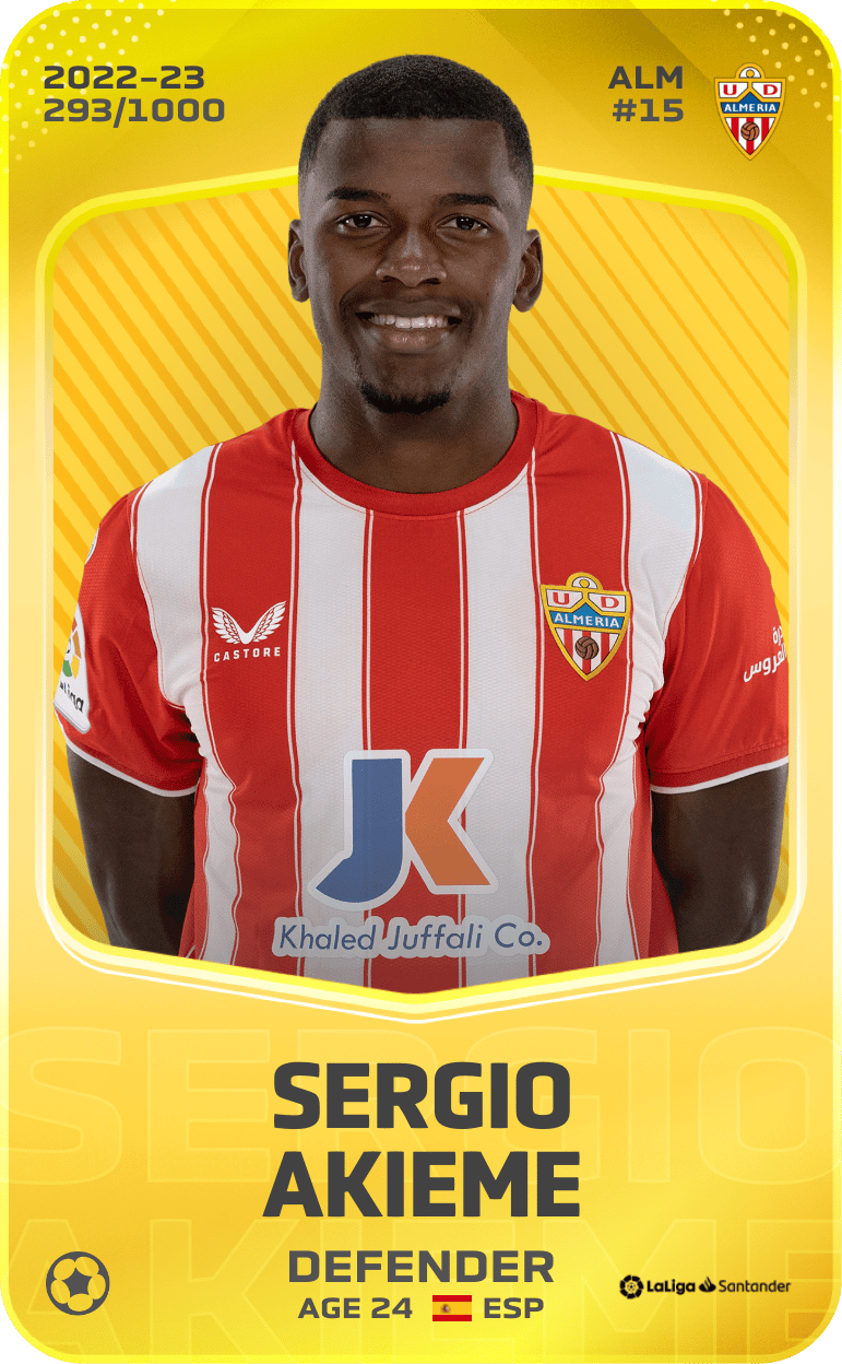 Sergio Akieme 2022-23 • Limited 293/1000