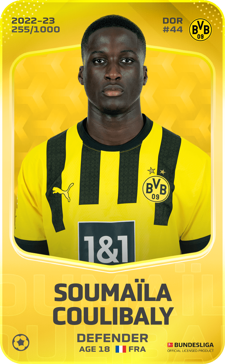 Soumaïla Coulibaly 2022-23 • Limited 255/1000