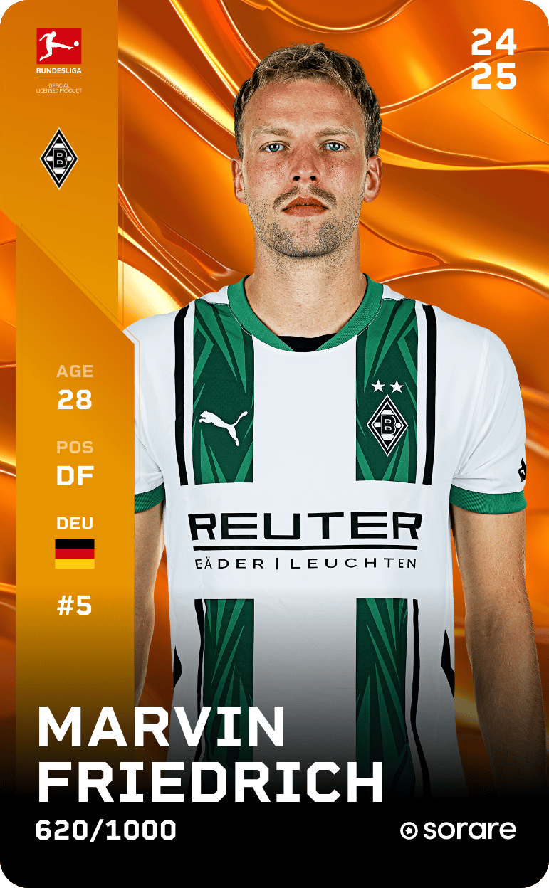 Marvin Friedrich 2024-25 • Limited 620/1000