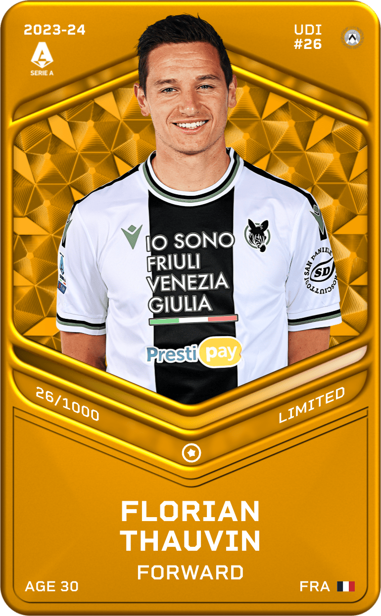Florian Thauvin 2023-24 • Limited 26/1000