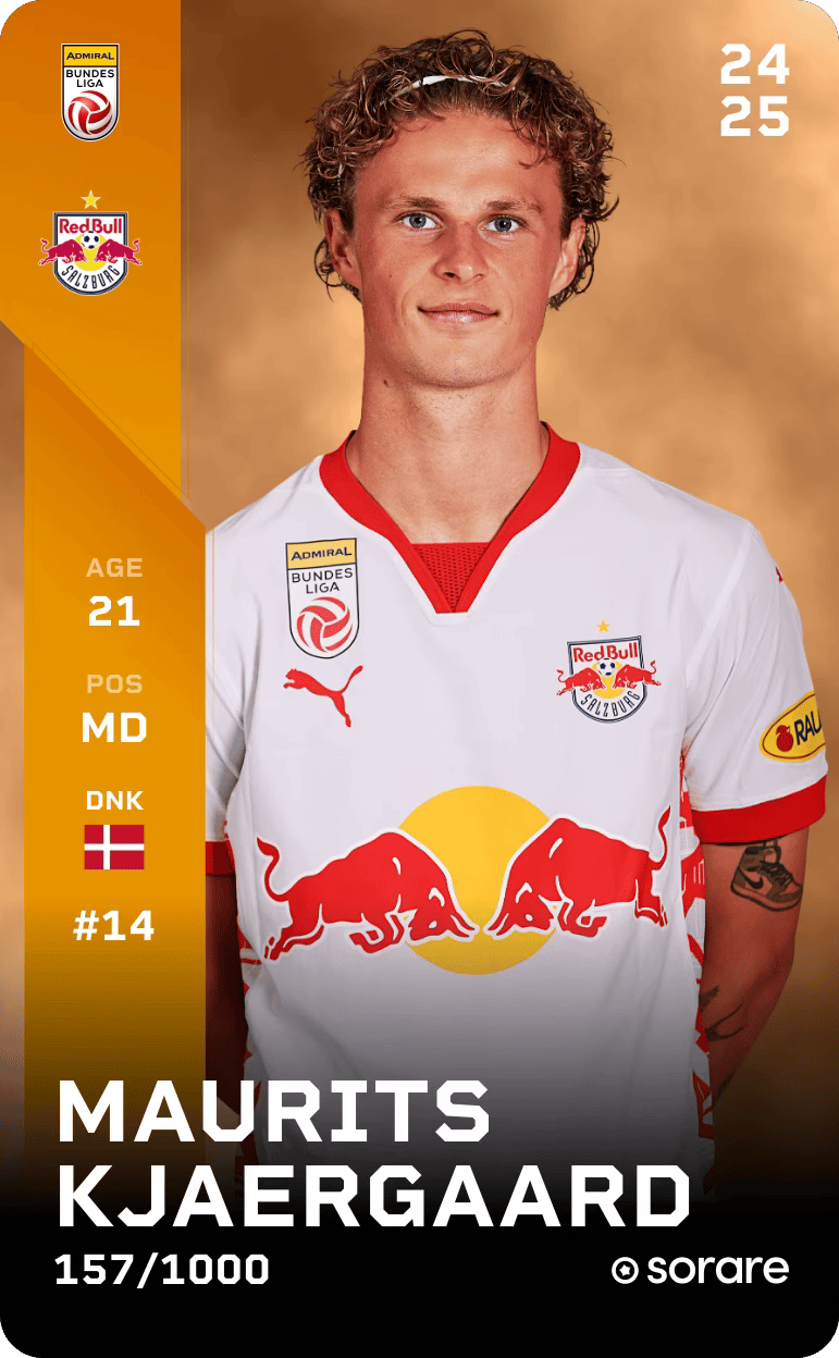 Maurits Kjærgaard 2024-25 • Limited 157/1000