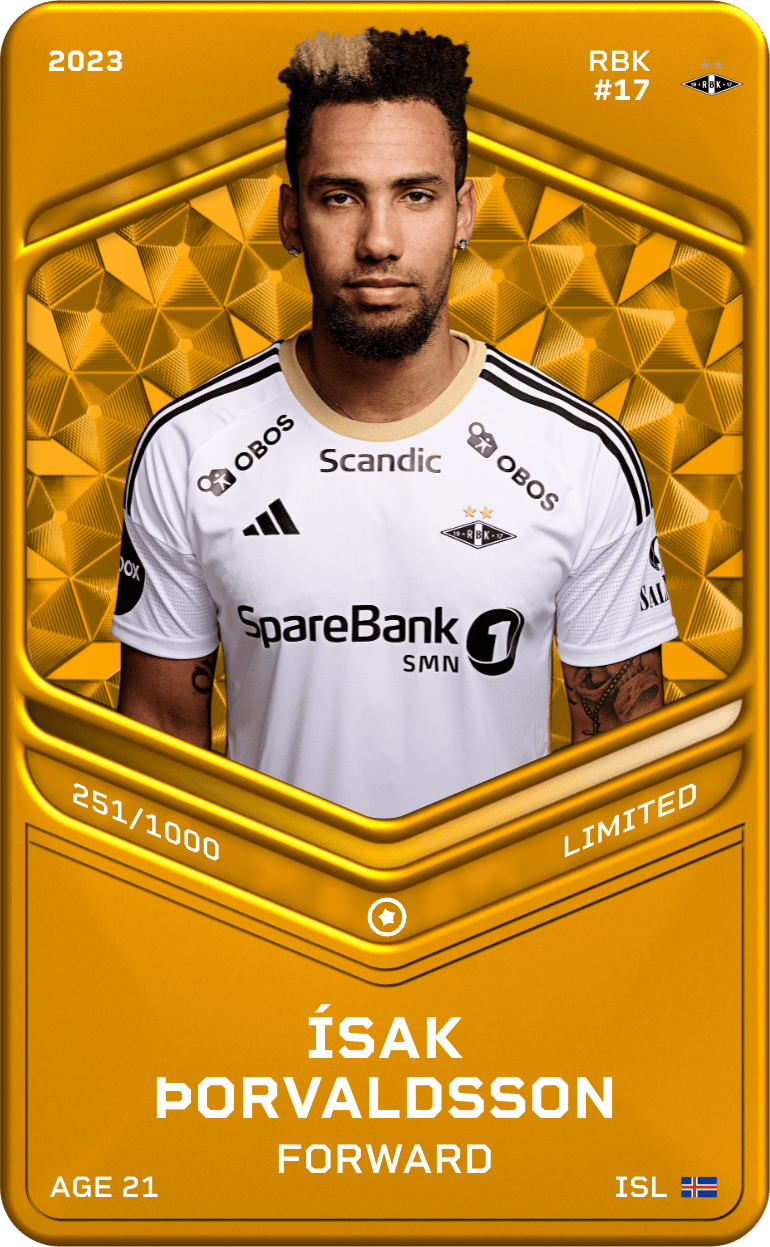 Ísak Þorvaldsson 2023-24 • Limited 251/1000
