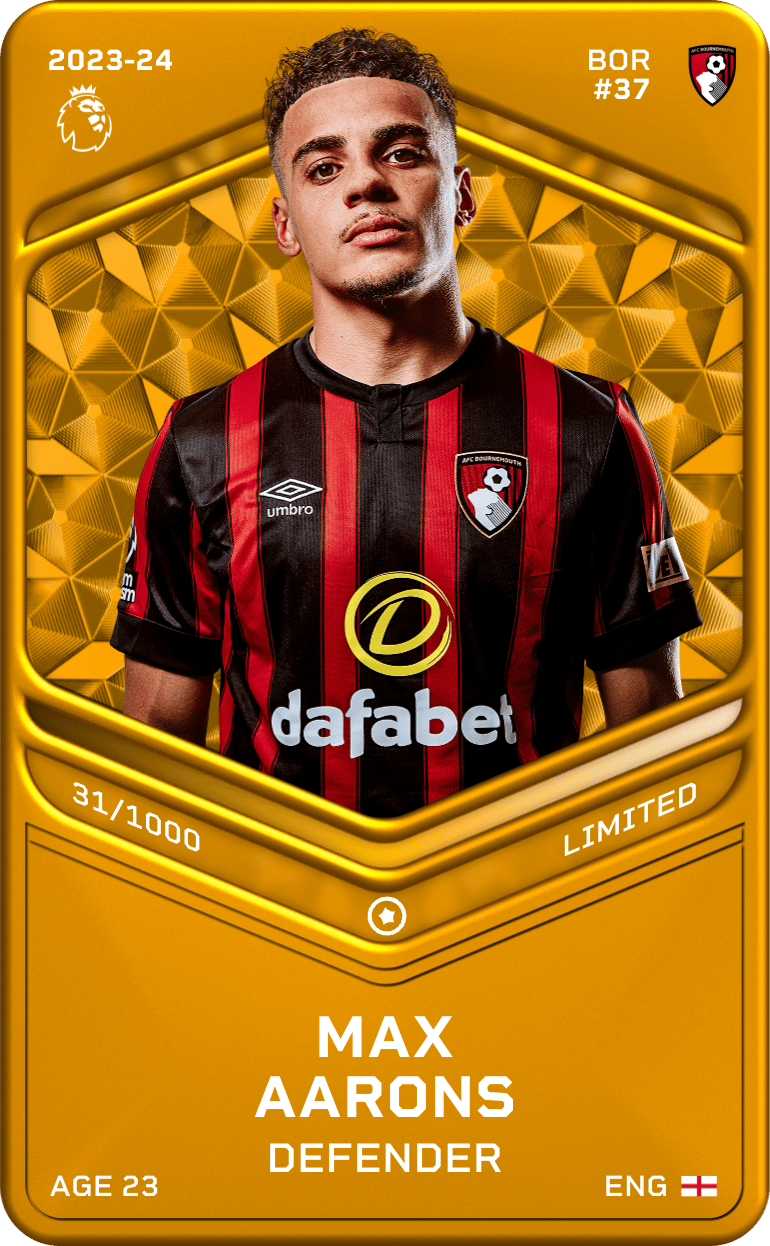 Max Aarons 2023-24 • Limited 31/1000