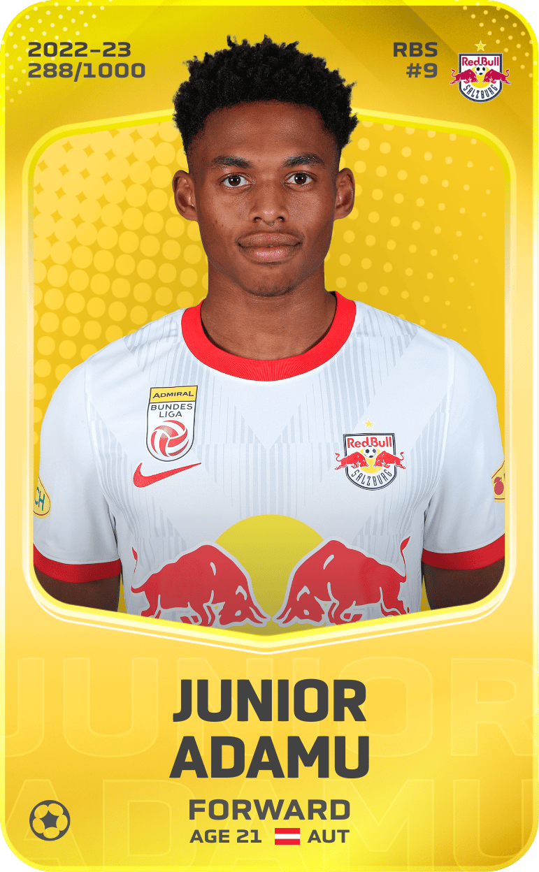 Junior Adamu 2022-23 • Limited 288/1000
