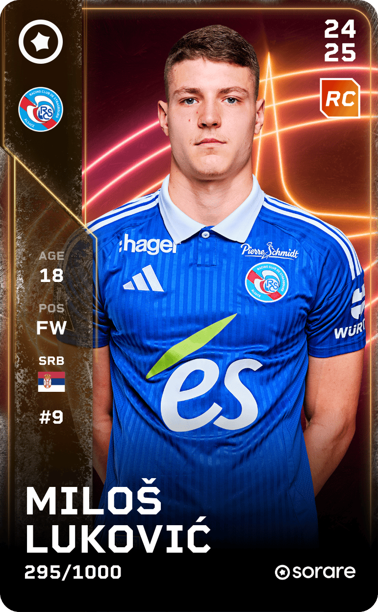 Miloš Luković 2024-25 • Limited 295/1000