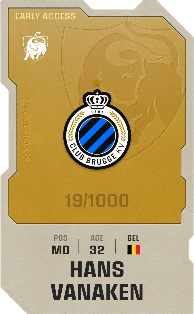 Hans Vanaken 2025-26 • Limited 19/1000