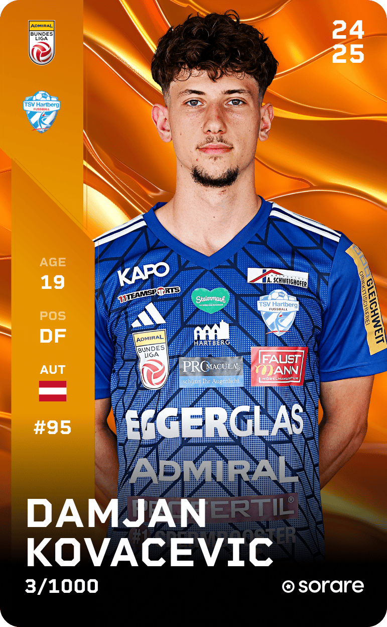 Damjan Kovacevic 2024-25 • Limited 3/1000