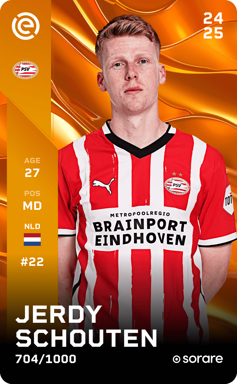Jerdy Schouten 2024-25 • Limited 704/1000