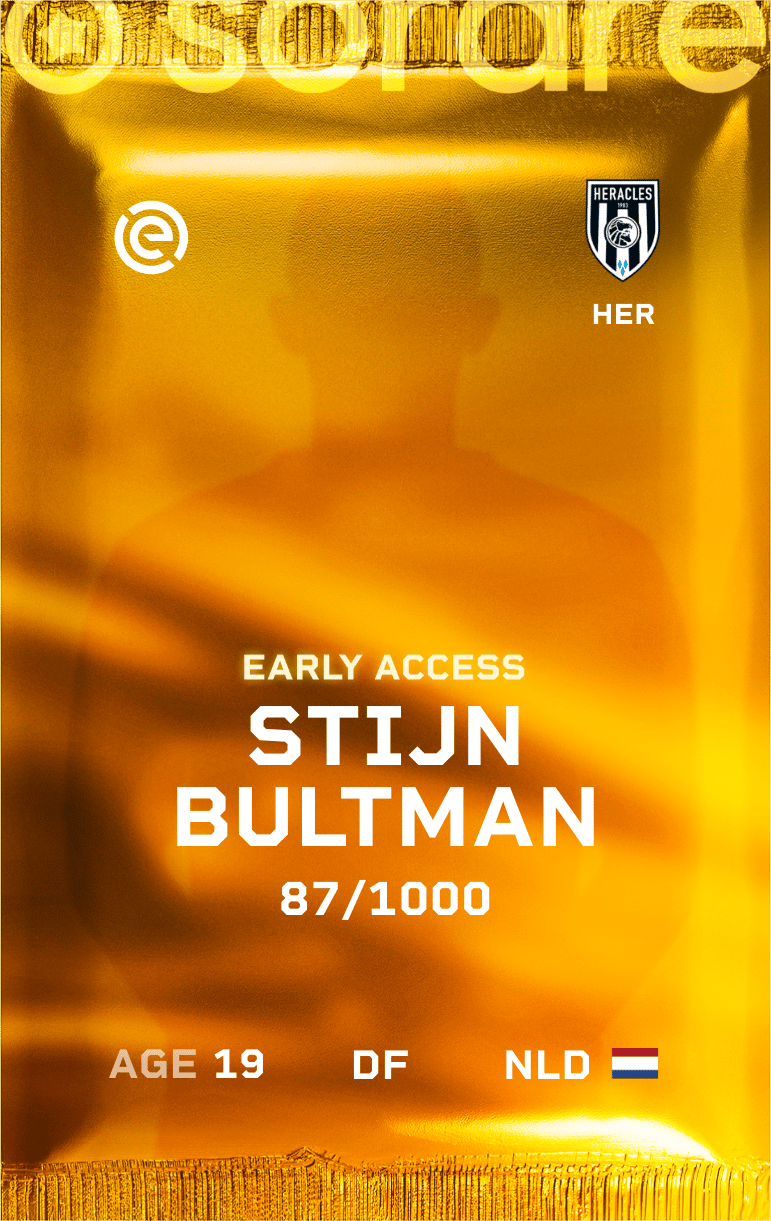 Stijn Bultman 2024-25 • Limited 87/1000