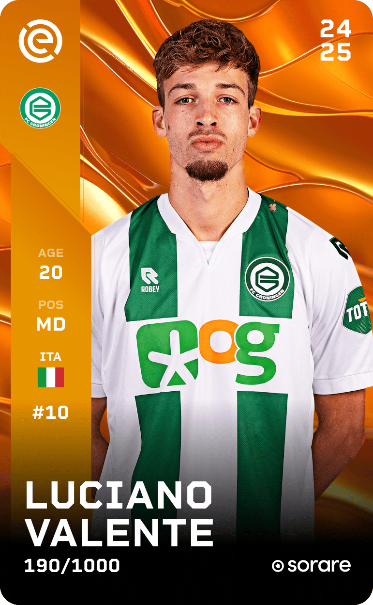 Luciano Valente 2024-25 • Limited 190/1000