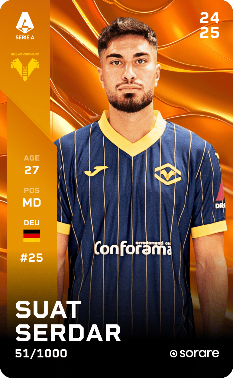 Suat Serdar 2024-25 • Limited 51/1000