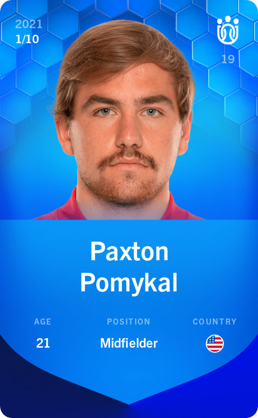 Sorare - Sorare Official - Paxton Pomykal 2021-22 • Super Rare 1/10 - NFT # 106458908451485287698761161878517573343657673306355463182127758743214832666158
