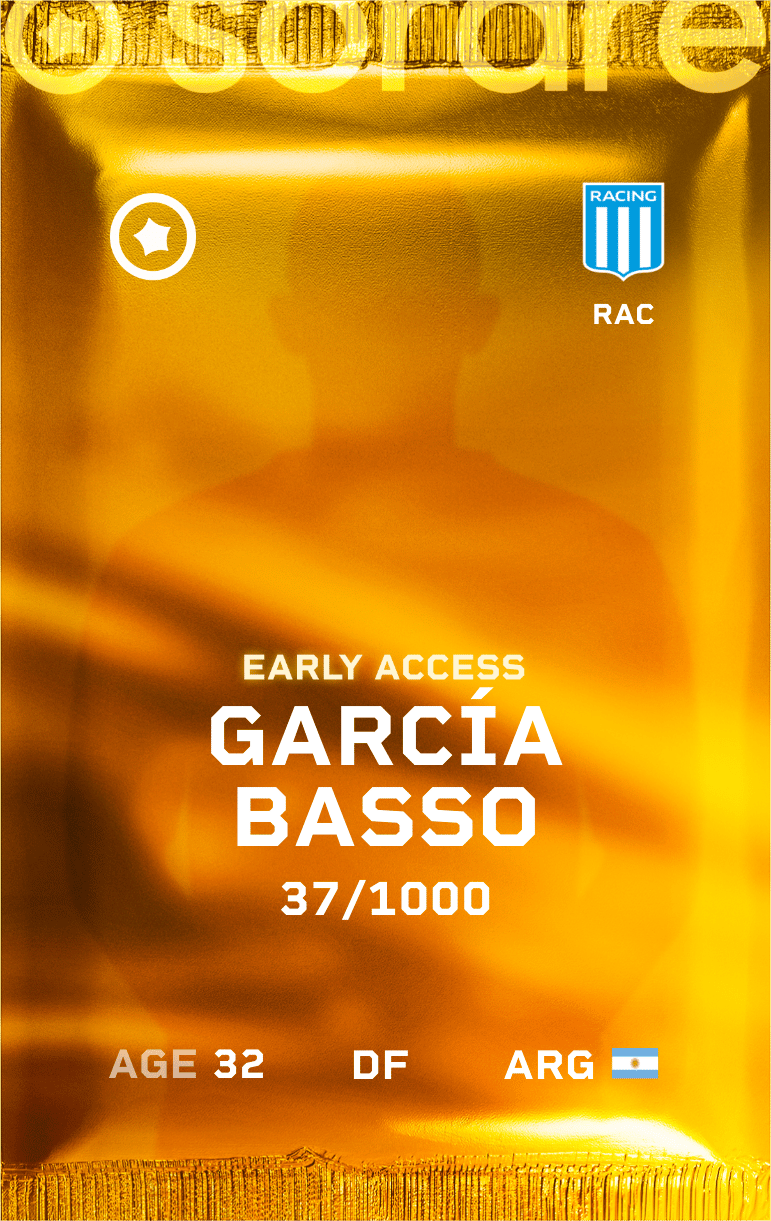 Agustín García 2025-26 • Limited 37/1000