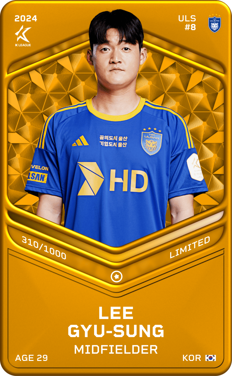 Lee Gyu-Sung 2024-25 • Limited 310/1000