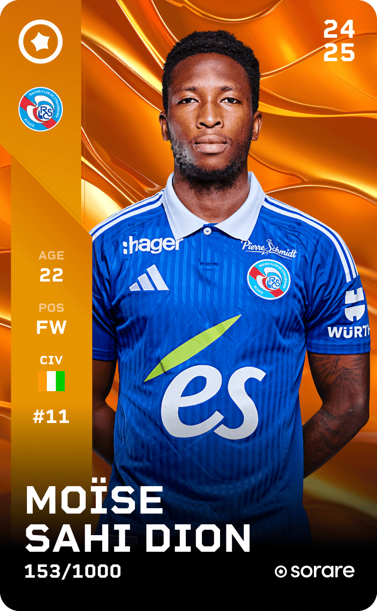 Moïse Sahi Dion 2024-25 • Limited 153/1000