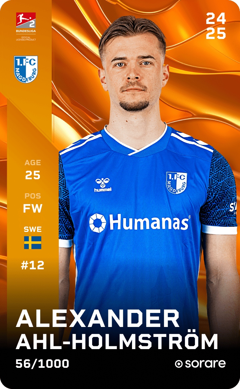 Alexander Ahl-Holmström 2024-25 • Limited 56/1000