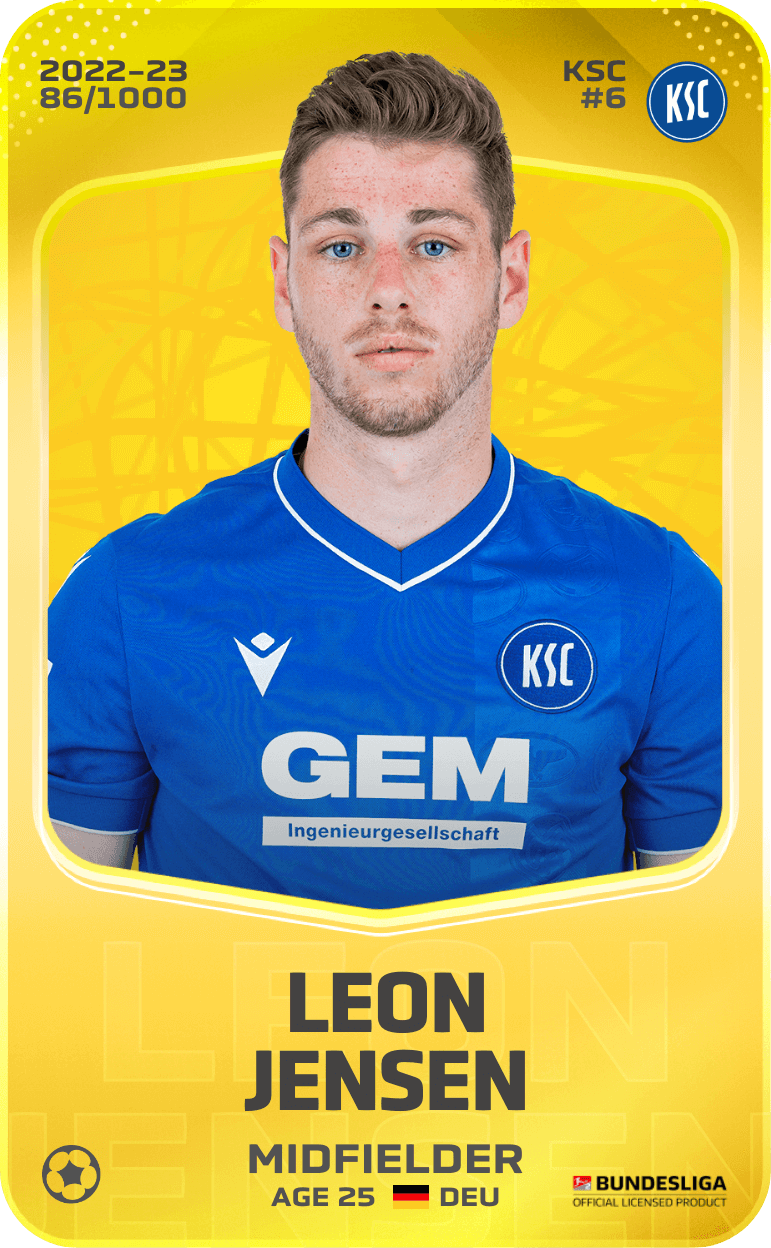 Leon Jensen 2022-23 • Limited 86/1000