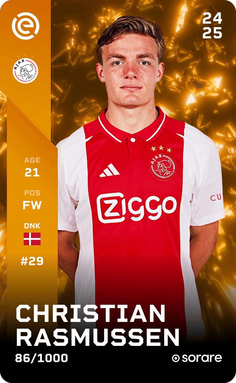 Christian Rasmussen 2024-25 • Limited 86/1000