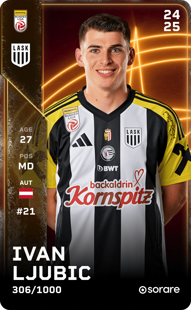 Ivan Ljubic 2024-25 • Limited 306/1000