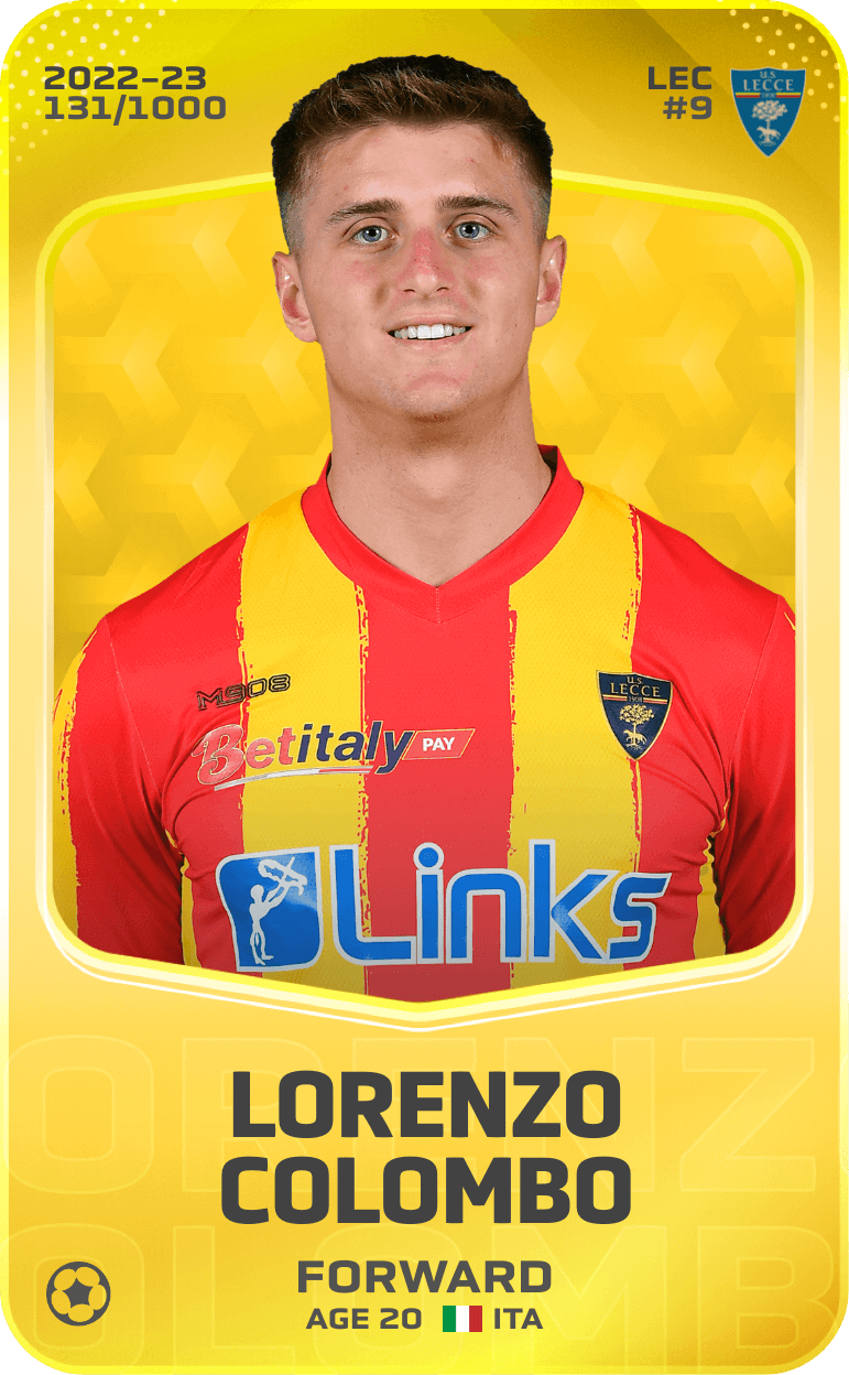 Lorenzo Colombo 2022-23 • Limited 131/1000