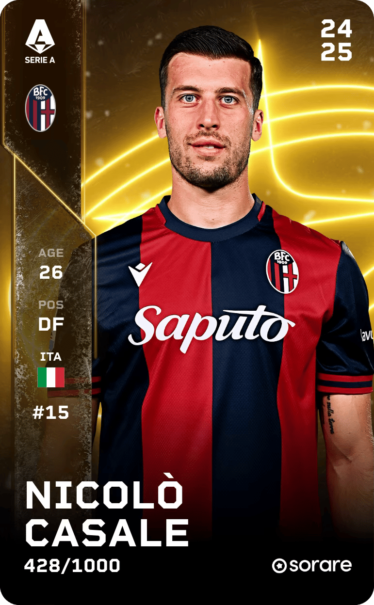 Nicolò Casale 2024-25 • Limited 428/1000