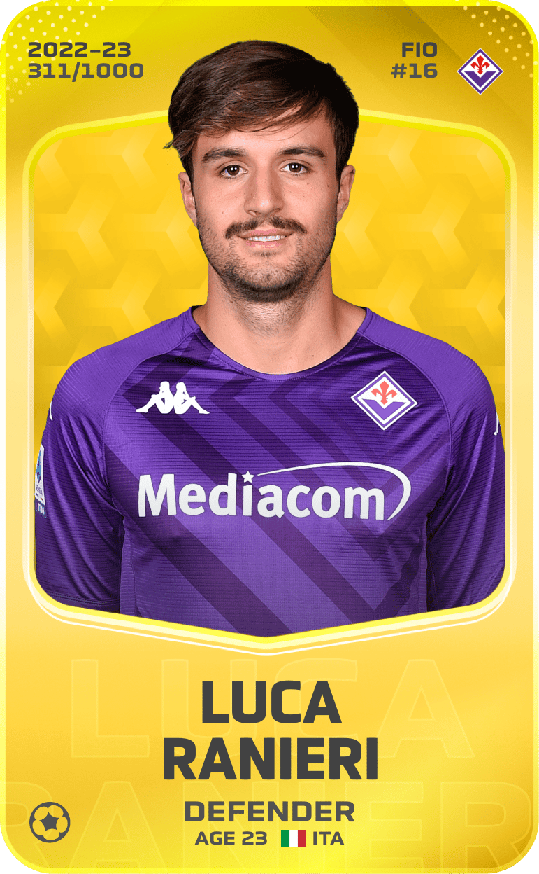Luca Ranieri 2022-23 • Limited 311/1000
