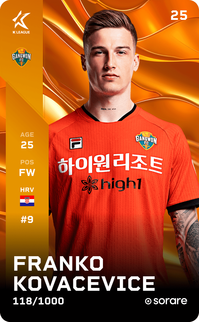 Franko Kovačević 2025-26 • Limited 118/1000