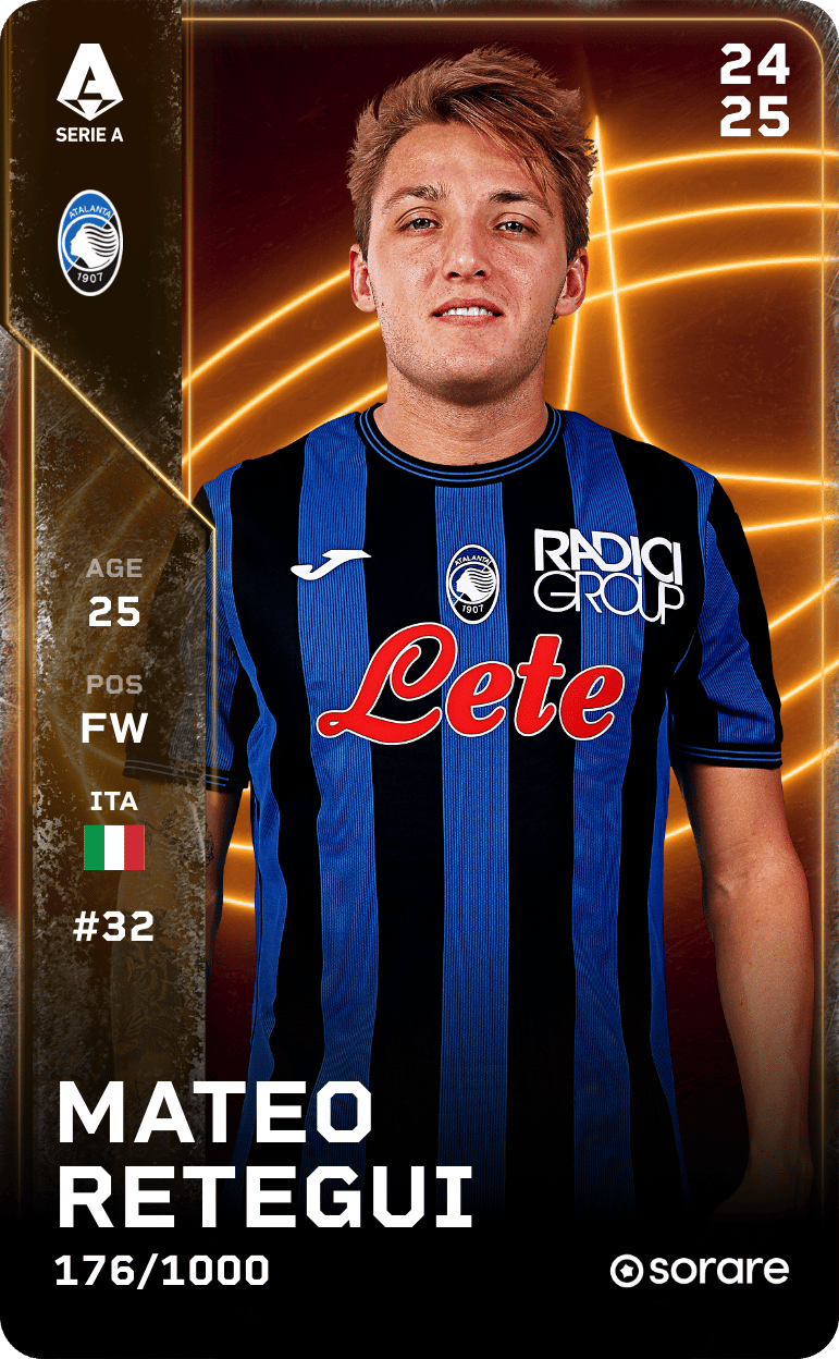 Mateo Retegui 2024-25 • Limited 176/1000