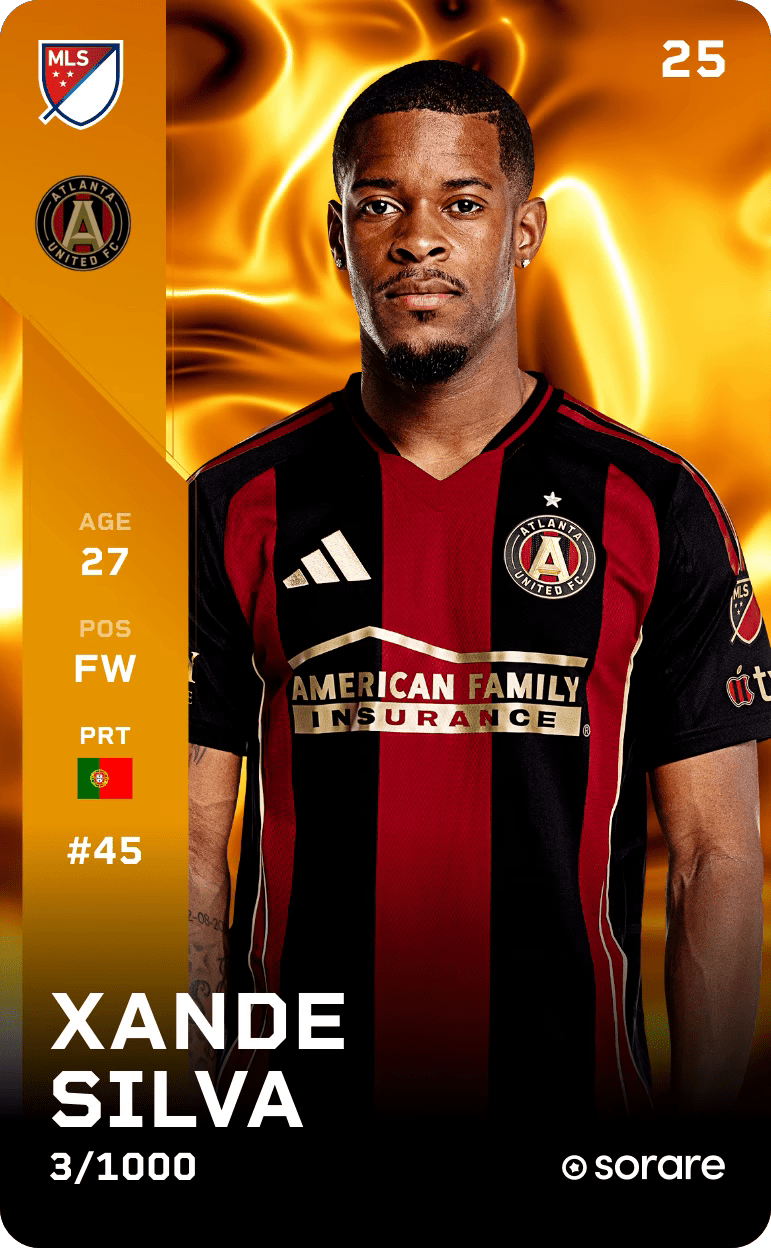 Xande Silva 2025-26 • Limited 3/1000