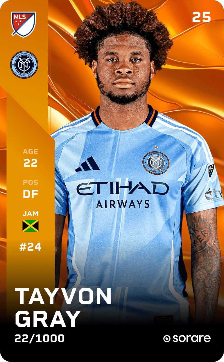 Tayvon Gray 2025-26 • Limited 22/1000