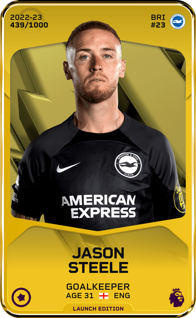 Jason Steele 2022-23 • Limited 439/1000