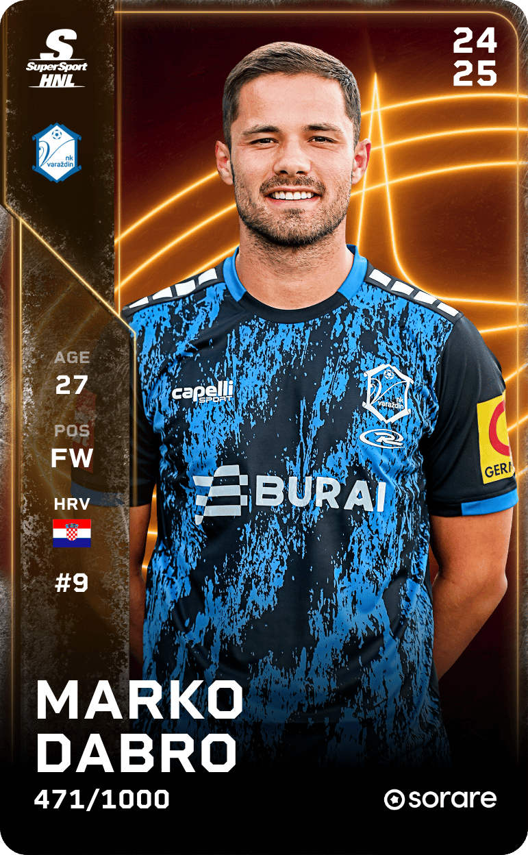 Marko Dabro 2024-25 • Limited 471/1000