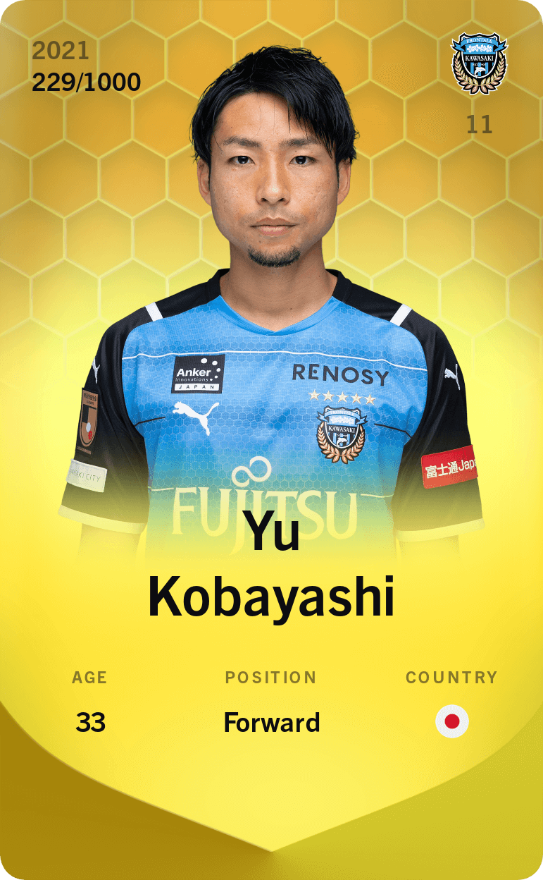 Yu Kobayashi 2021-22 • Limited 229/1000
