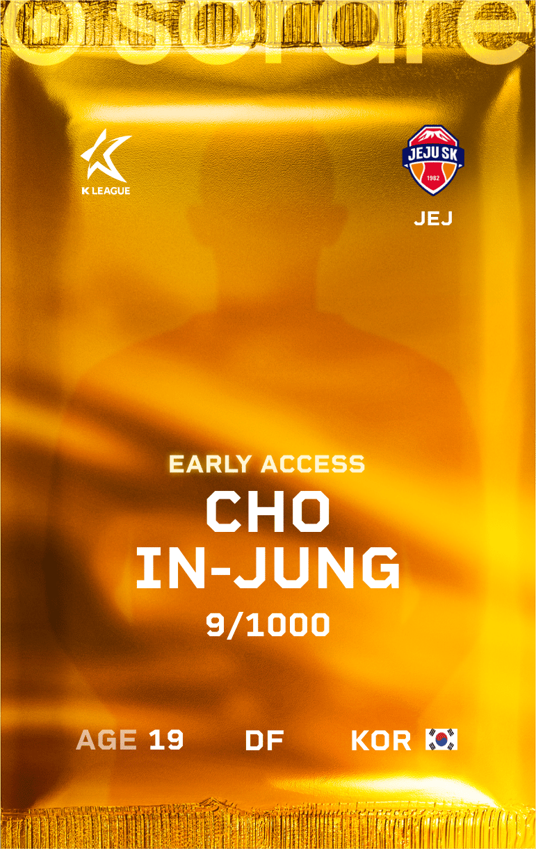 Jo In-Jung 2025-26 • Limited 9/1000