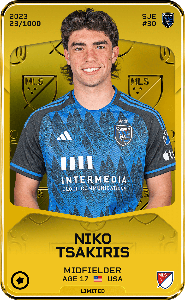 Niko Tsakiris 2023-24 • Limited 23/1000