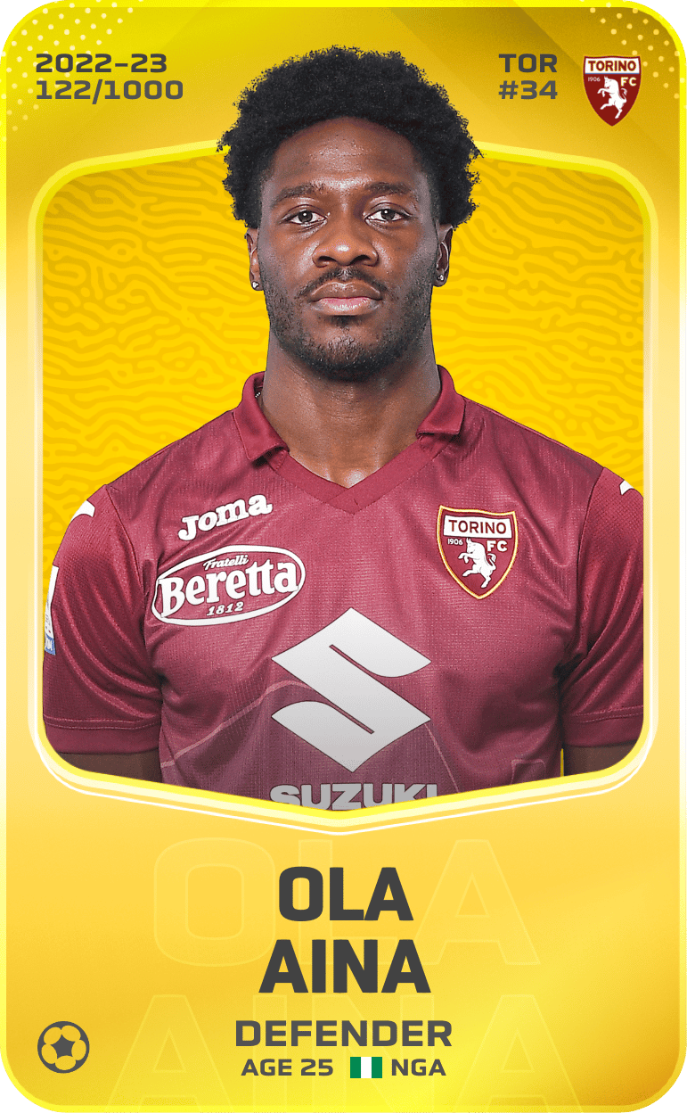 Ola Aina 2022-23 • Limited 122/1000