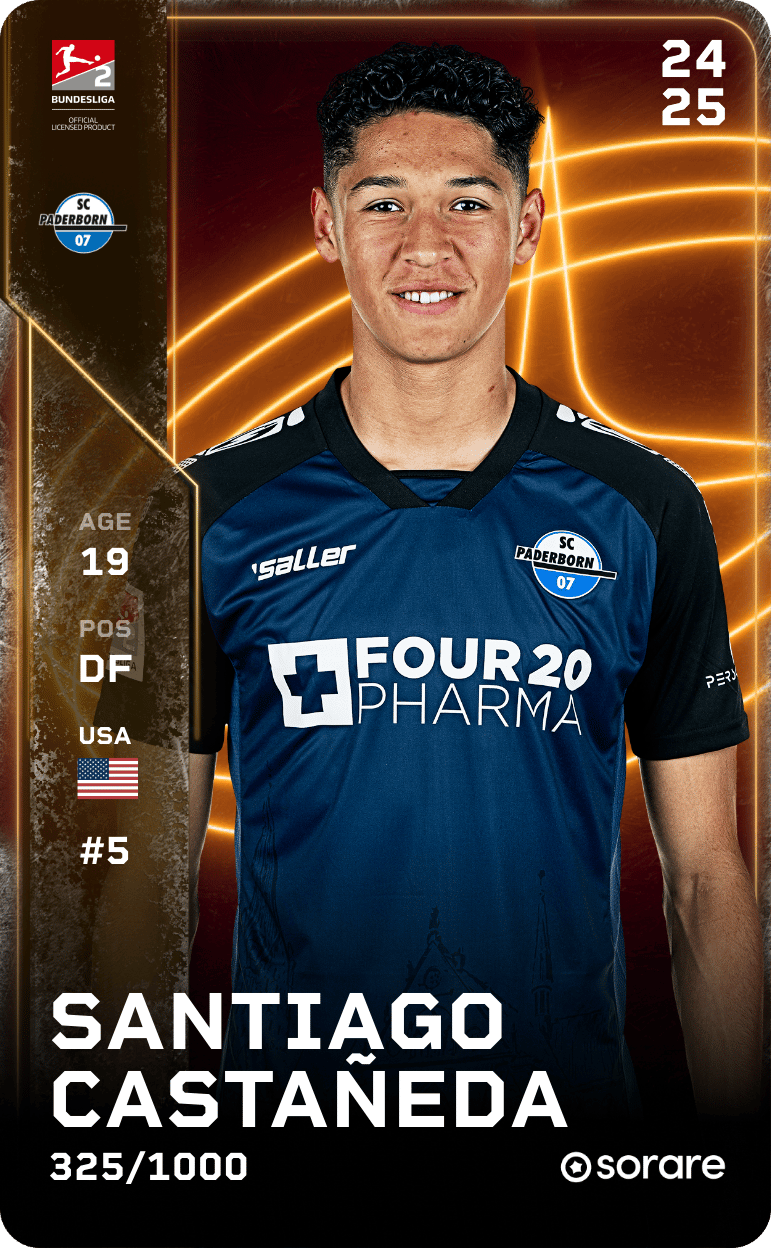 Santiago Castañeda 2024-25 • Limited 325/1000