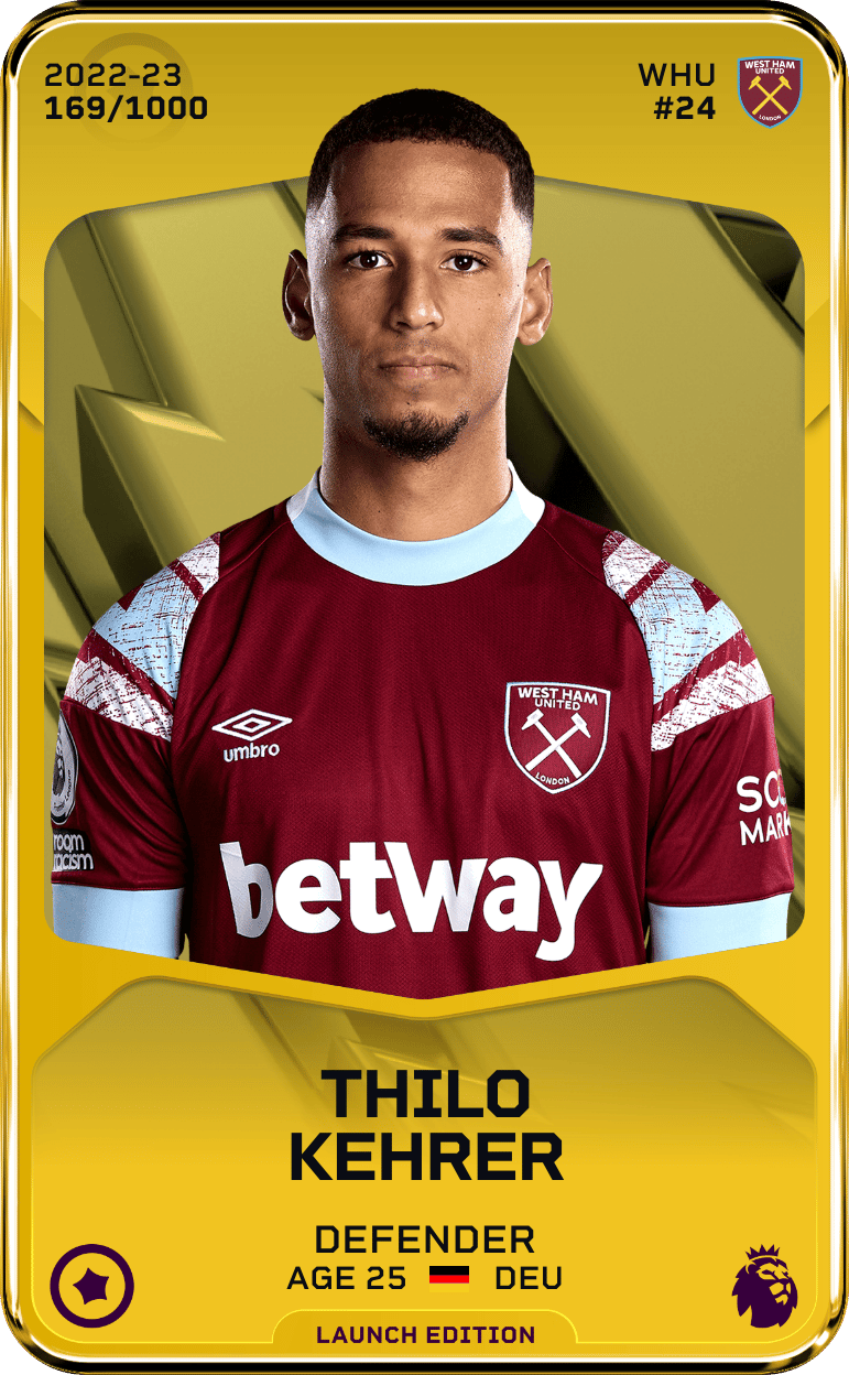Thilo Kehrer 2022-23 • Limited 169/1000
