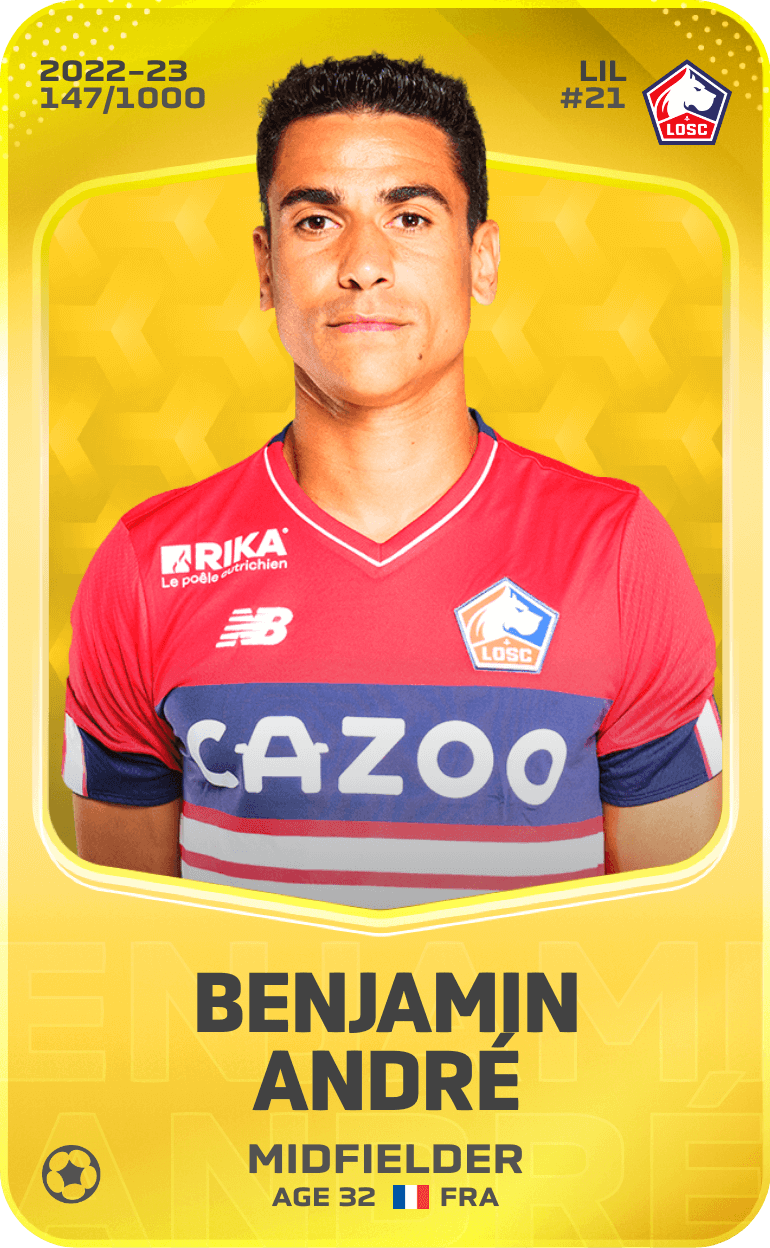 Benjamin André 2022-23 • Limited 147/1000