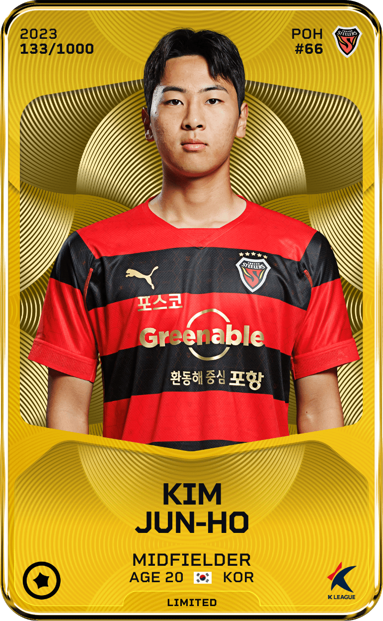 Kim Jun-Ho 2023-24 • Limited 133/1000
