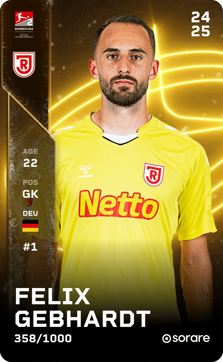 Felix Gebhardt 2024-25 • Limited 358/1000