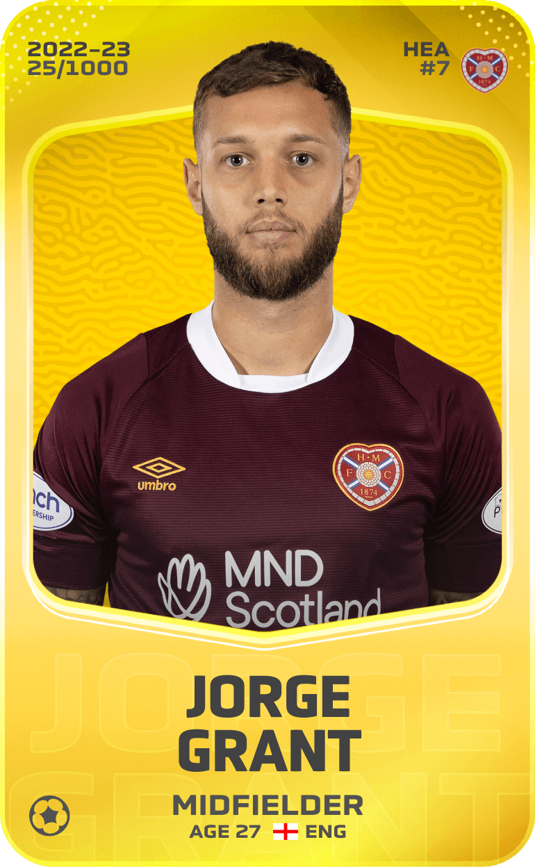 Jorge Grant 2022-23 • Limited 25/1000