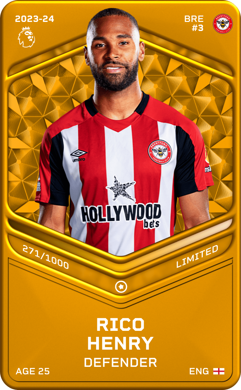 Rico Henry 2023-24 • Limited 271/1000