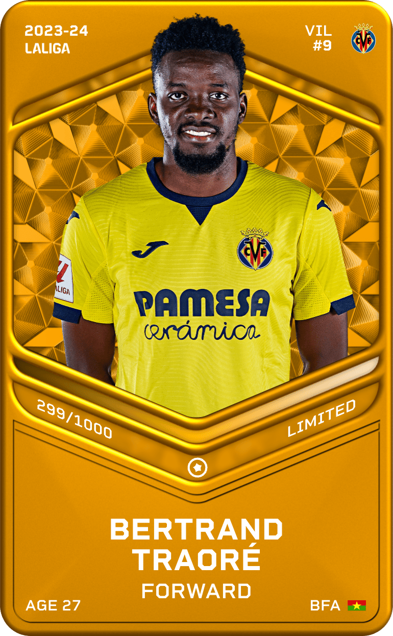 Bertrand Traoré 2023-24 • Limited 299/1000